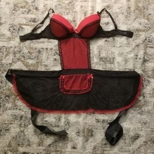 Lingerie by rampage intimates.